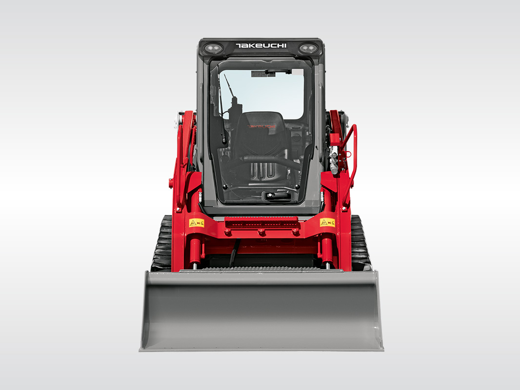 Frontansicht der Takeuchi Laderaupe TL 8 R2